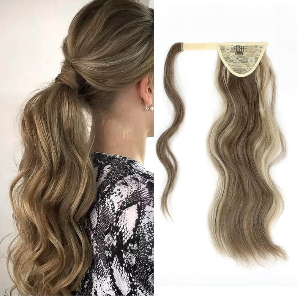 VRBEATTER 20” Clip in Curly Ponytail Hairpiece Extension